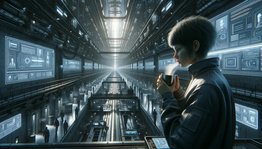 Claire Battles Injustice in a Futuristic Industrial City - Chapter 1