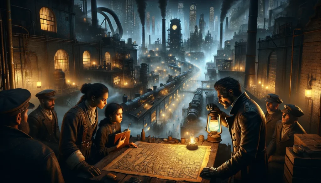 Shadows of the Iron City: A Mystery of Secrets and Conspiracy - Chapter 3