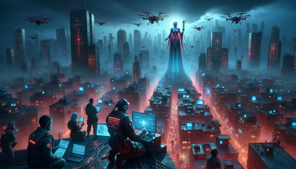 Claire Battles Injustice in a Futuristic Industrial City - Chapter 8