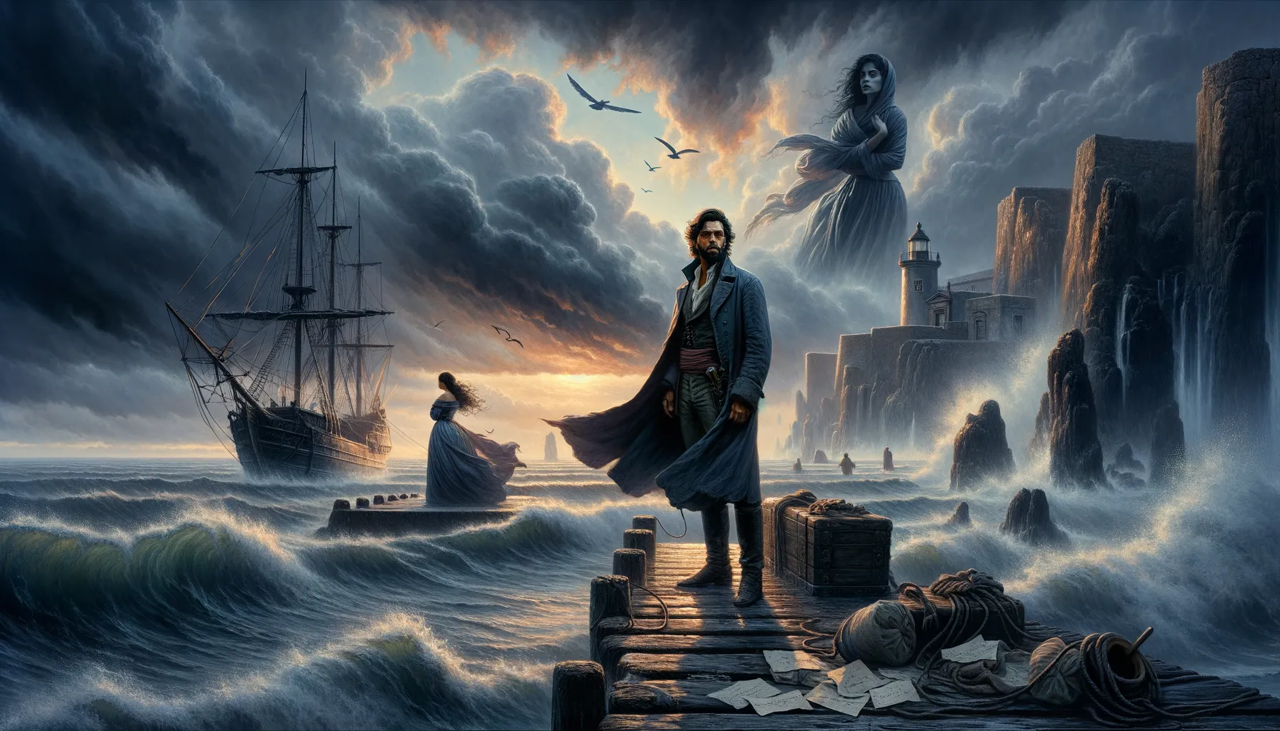 Tides of Destiny A Romance of Love and Honor at Sea - Feature Image