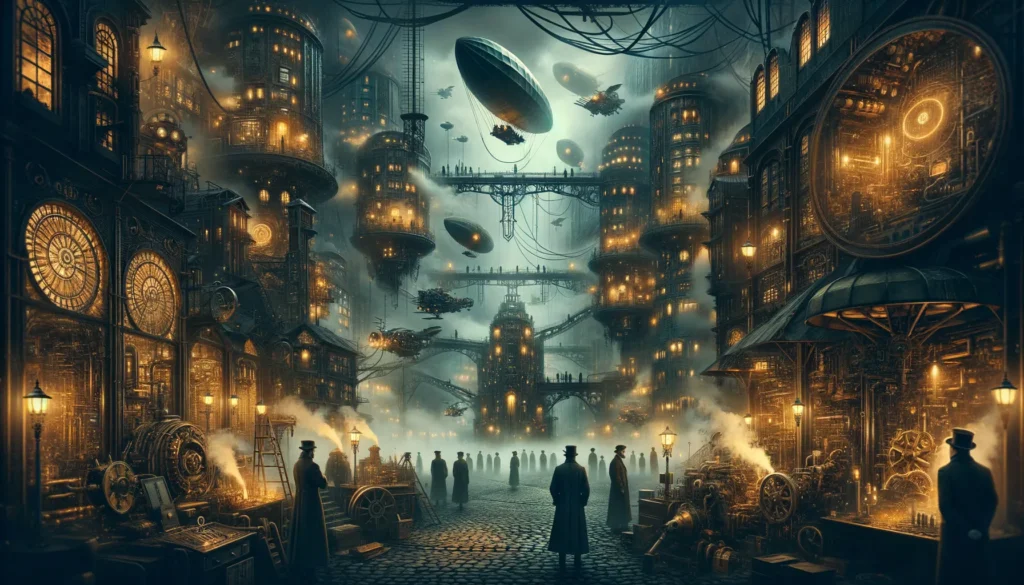 Cogs and Shadows Rise in a Steampunk AI Rebellion - Prologue