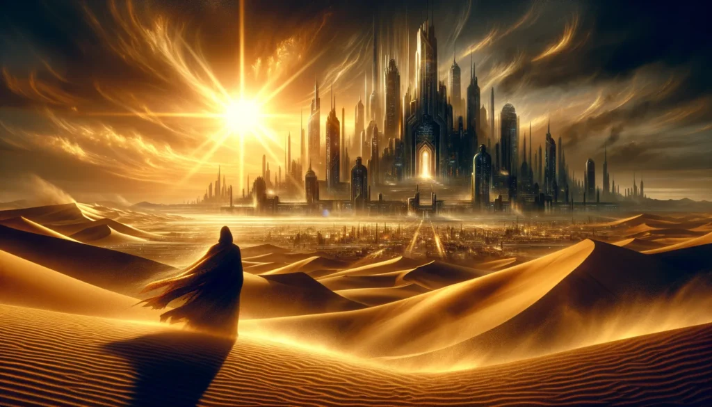 Sand and Shadows: A Tale of Power Betrayal and Justice - Prologue