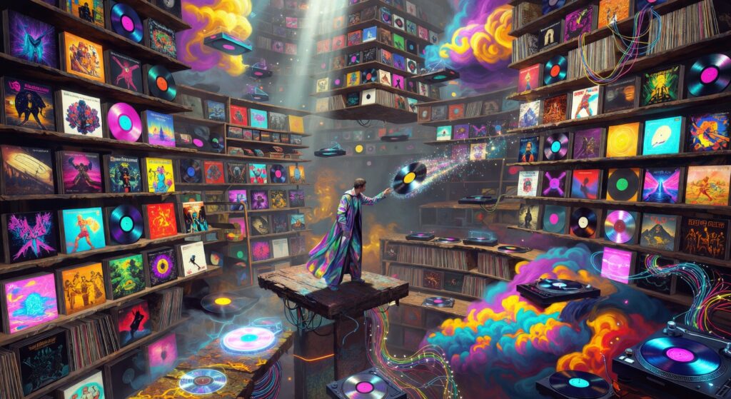 Featured image for Exploring Genre in the Dub Vault: A Musical Map